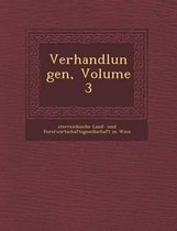 Verhandlungen, Volume 3