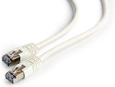 UTP Category 6 Rigid Network Cable GEMBIRD PP6-1M/W White 1 m