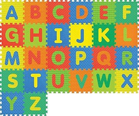 Puzzelmat Alfabet - 26 Letters - Speelkleed Baby - Foam Speelmat 27 x 27 CM  | bol.com
