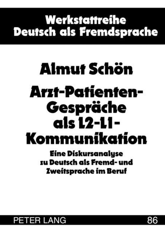 Arzt-Patienten-Gespräche als L2-L1-Kommunikation - cover