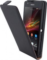 Mobiparts Premium Flip Case Sony Xperia ZR Black