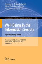 Communications in Computer and Information Science 907 - Well-Being in the Information Society. Fighting Inequalities