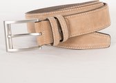 4 CM SUEDE RIEM 0007-4 BEIGE MAAT 95