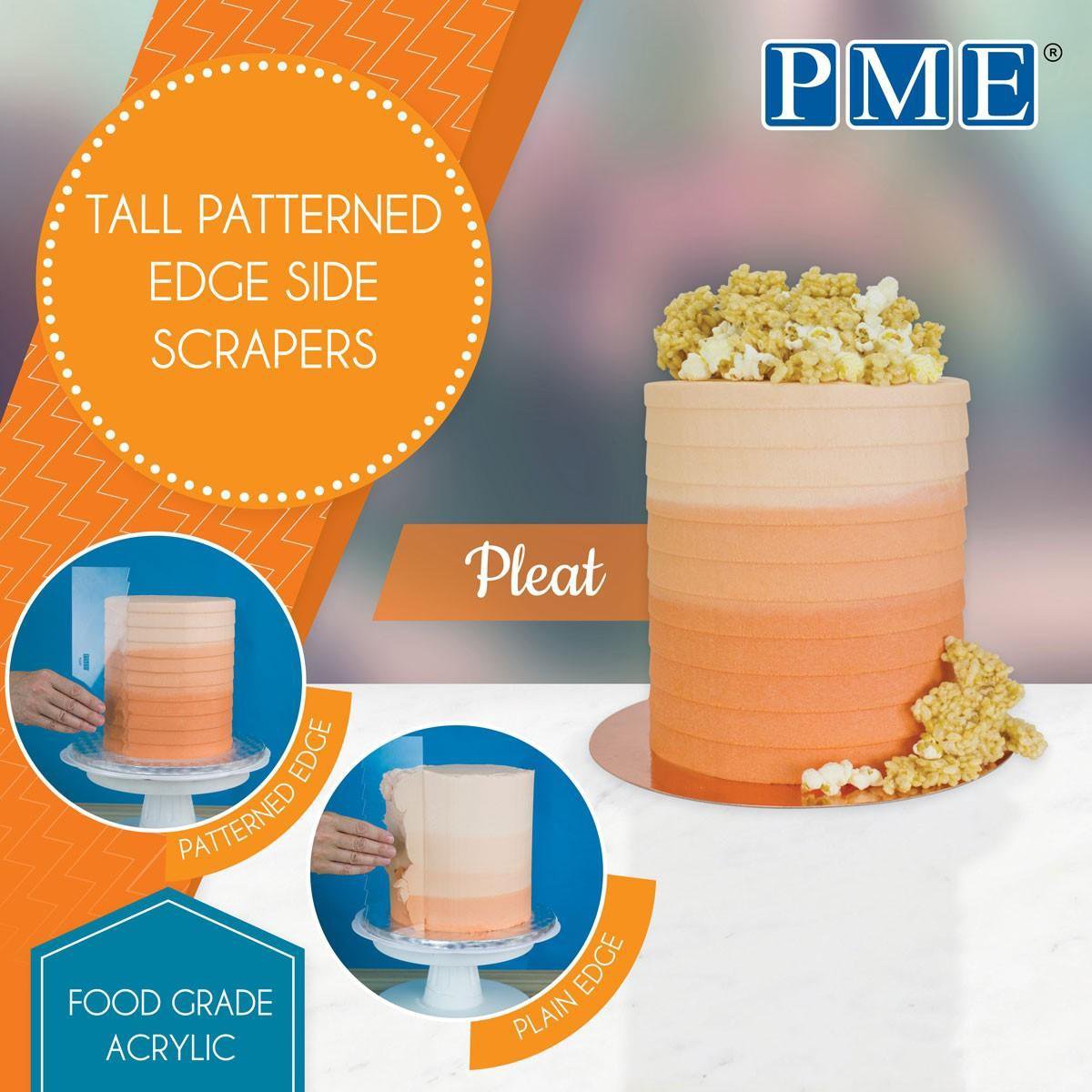 PME Botercrème scraper -Pleat-