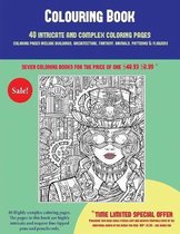 Colouring Book (40 Complex and Intricate Coloring Pages): An intricate and complex coloring book that requires fine-tipped pens and pencils only