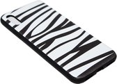 Zebra back cover Geschikt Voor iPhone XS / X