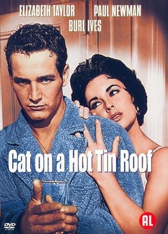 Paul Newman en Elizabeth Taylor in "Cat on a Hot Tin Roof"