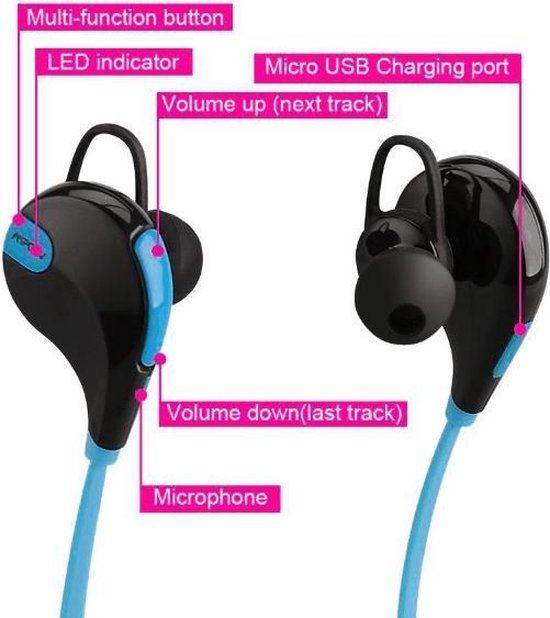 Bluetooth Oortjes / Draadloze Oortjes / Bluetooth In Ear Oortjes