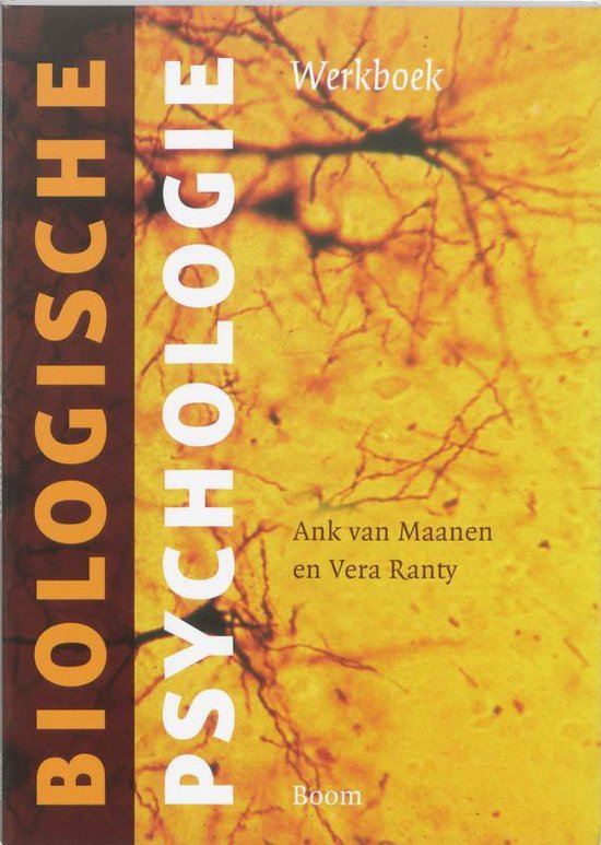 Cover van het boek 'Biologische psychologie / deel Werkboek / druk 1' van Aad van Maanen en van Maanen