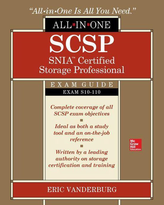 SCSP SNIA Certified Storage Professional All-in-One Exam Gui ... - cover