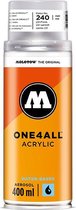 Molotow ONE4ALL Acryl Vernis - Mat 400ml - canvas, textiel, metaal, hout, glas etc.