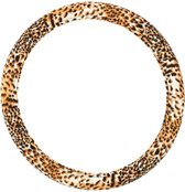 stuurhoes luipaard universeel pluche oranje 37-39 cm