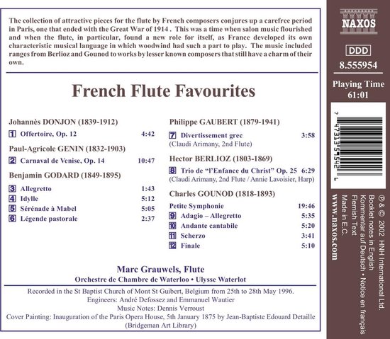 Marc Grauwels, Orchestre De Chambre De Waterloo, Ulysse Waterlot