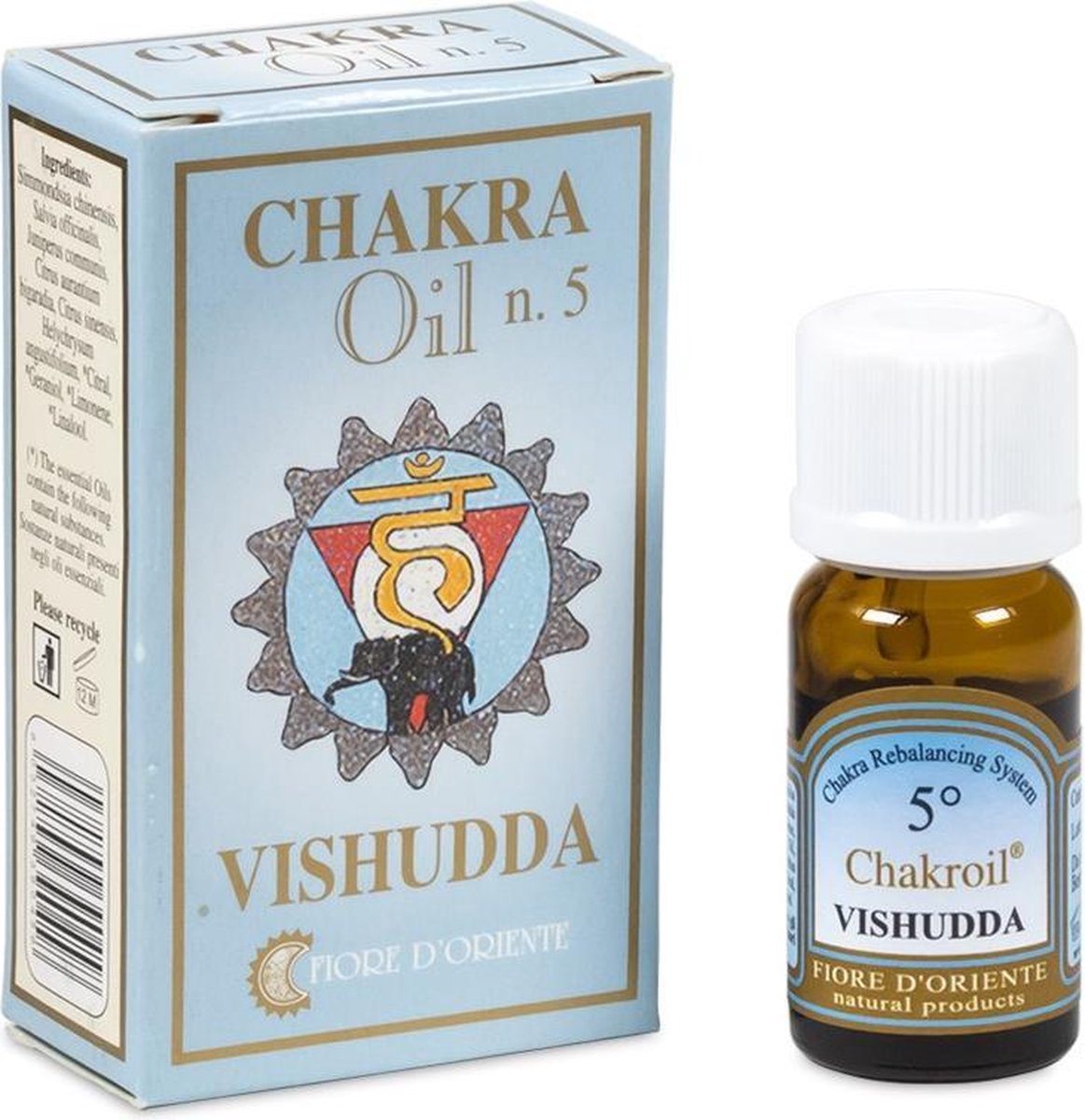 Goedkoopste Essentiële Olie 5e Chakra Vishudda