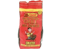 Grill / houtskool 2,5 kg grote korrel + superglans - Hot Item!