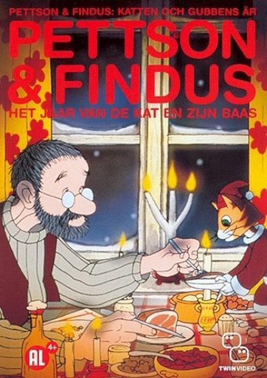 Cover van de film 'Pettson & Findus - Het Jaar Van De Kat En Zijn Baas'