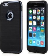 iPhone 7+ Plus hoesje - 3 in 1 luxe hybrid case - TPU - slim case - design armor shockproof case  - zwart + gratis