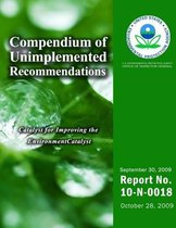Compendium of Unimplemented Recommendations as of September 2009