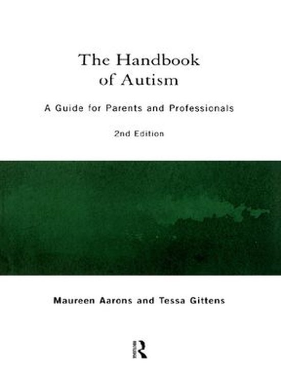The Handbook of Autism - cover