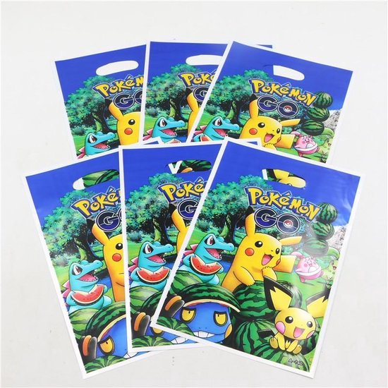 10 Sachets De Bonbons En Plastique Pokemon Bol Com