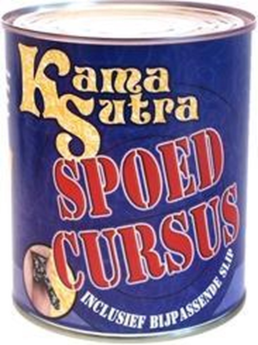 Kamasutra spoedcursus grappig cadeau vrijgezellenfeest man vrouw