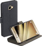 HC zwart bookcase voor Samsung Galaxy C5 wallet cover