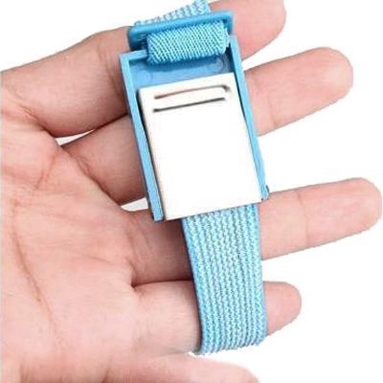 ESD sans fil anti-décharge statique Câble bracelet bande (bleu Bébé) |  bol.com