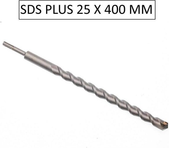 SDS Plus boor 22 x 450 mm,Professionele Hamerboor Met 4 Hardmetalen Snijkanten, Steenboor, Betonboor