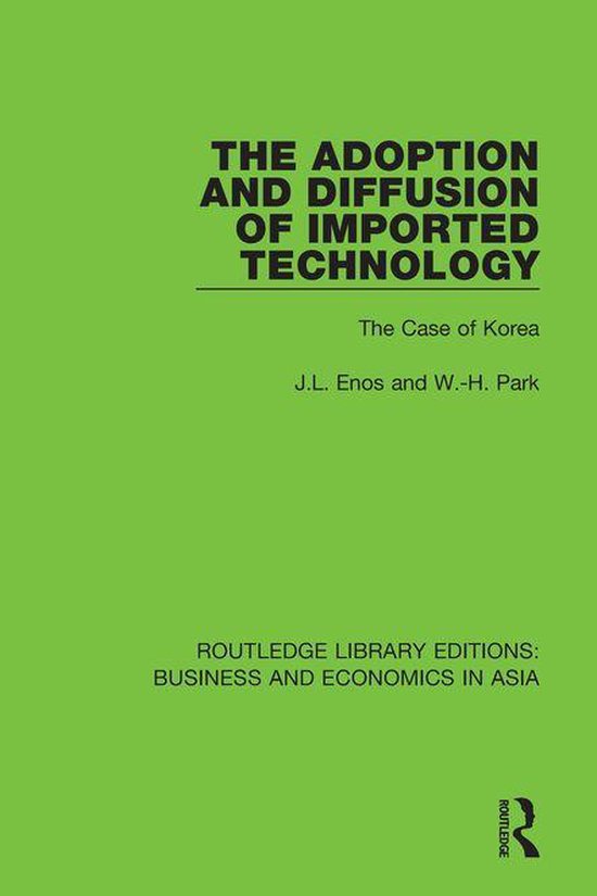 Foto: Routledge library editions business and economics in asia the adoption and diffusion of imported technology