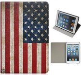 Ipad Mini / mini 2 USA vlag case hoes map