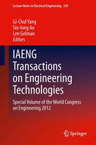 Lecture Notes in Electrical Engineering 229 - IAENG Transactions on Engineering Technologies
