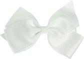 Grote witte haarstrik