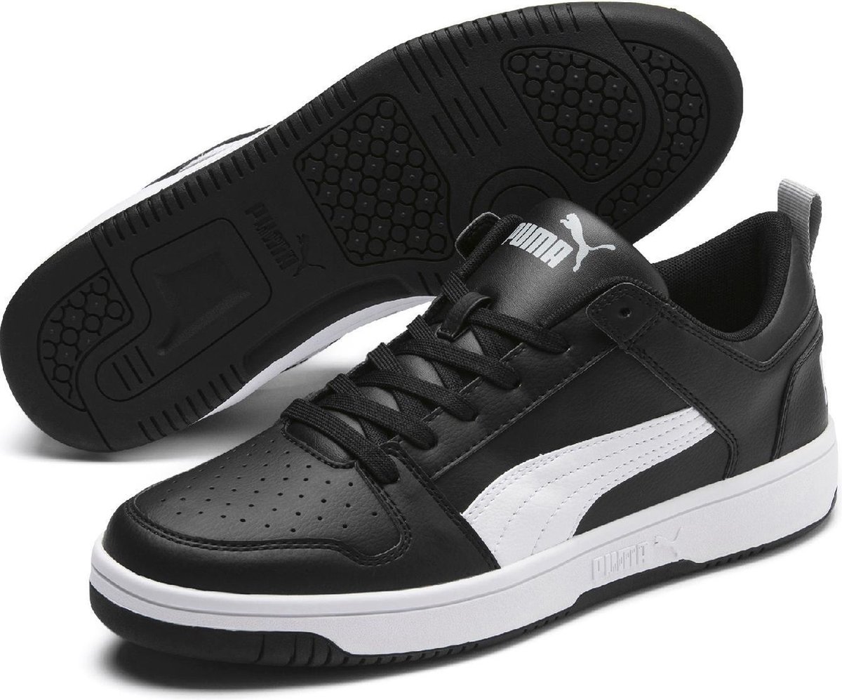 PUMA Rebound LayUp Lo SL Unisex Sneakers Puma -Puma -High Rise Zwart