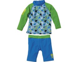 UV - shirt + zwemshort Sealife Blauw | 92