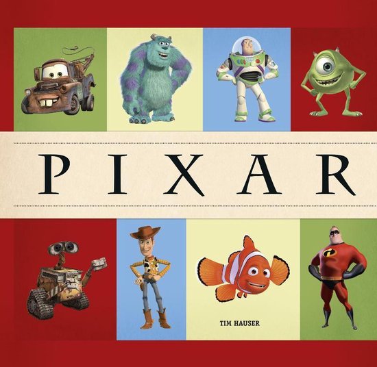 Cover van het boek 'Pixar' van T. Hauser