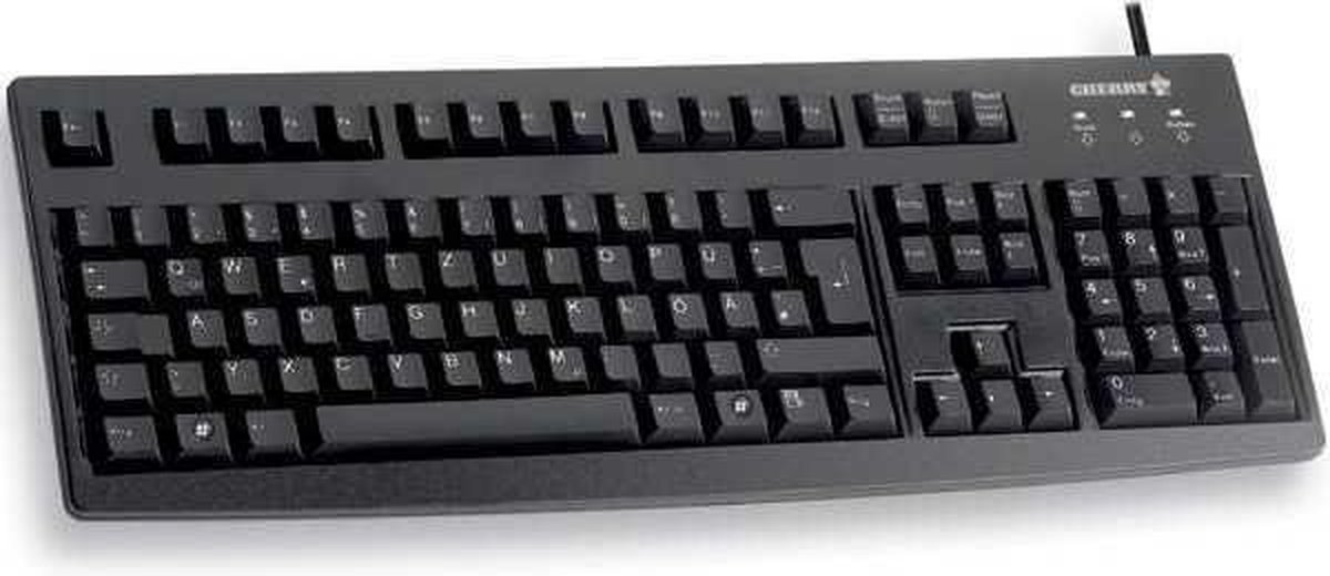 CHERRY G83-6105 toetsenbord USB Zwart