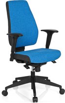 hjh office Pro-Tec 500 - Bureaustoel - Stof - Lichtblauw / grijs