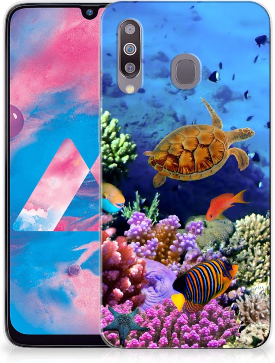 Samsung Galaxy M30 TPU Hoesje Vissen