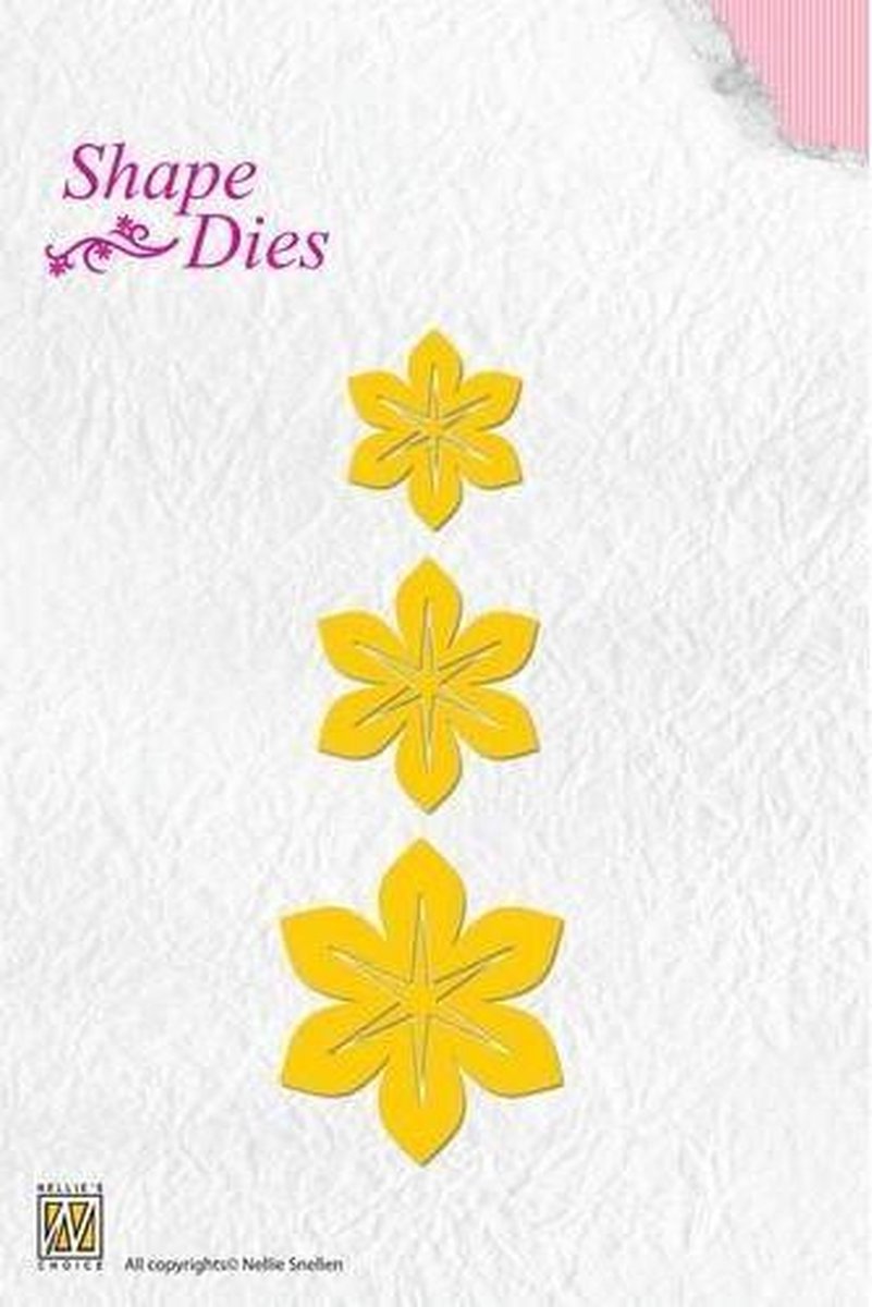 Nellies Choice Shape Mal - bloemen- 1 SD044