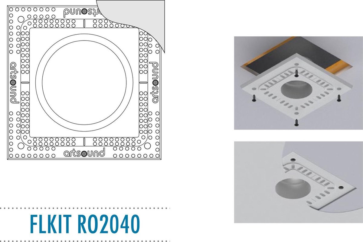 FLKIT RO2040, Flush mount kit voor RO2040