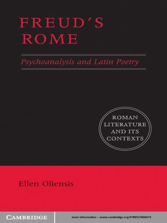 Roman Literature and its Contexts - Freud's Rome - cover