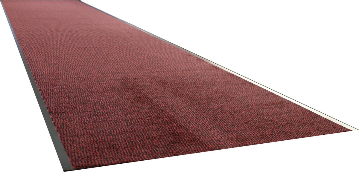 Deurmat Loper Nassau- 90 x 700 cm- Rood