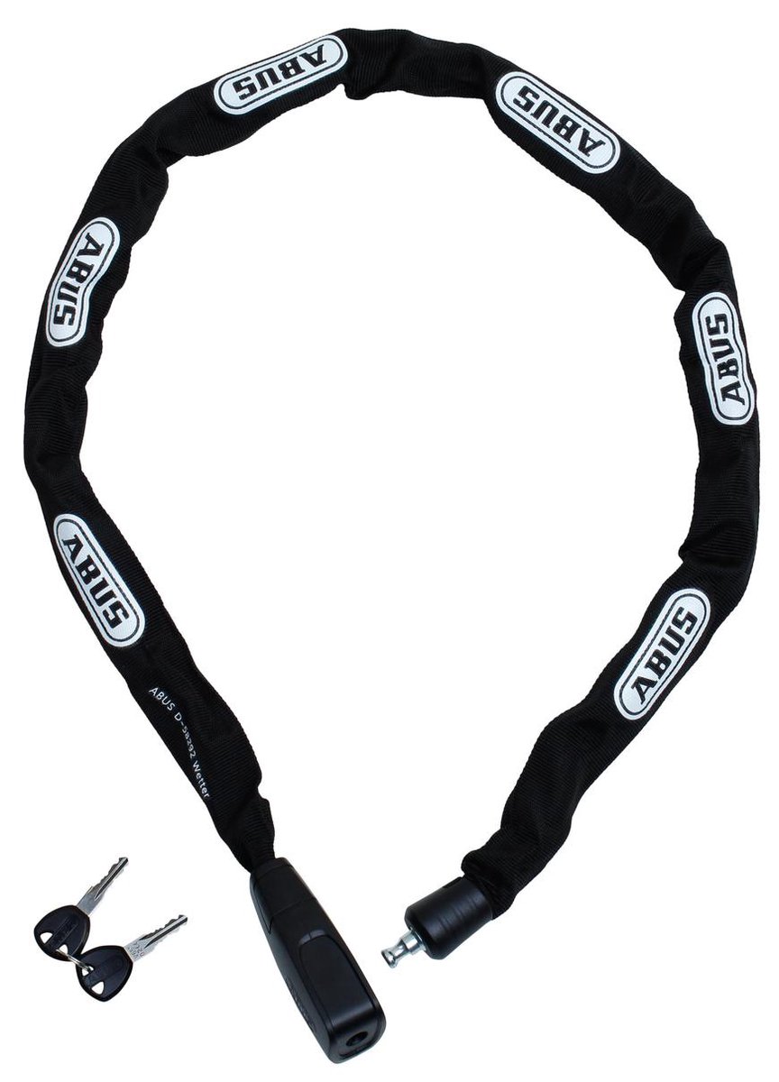 Fietsslot ABUS Kettingslot - CityChain 6800 - Security level 5 - zwart - 110 cm - Geschikt voor elektrische fietsen en stadsfietsen – foto 4