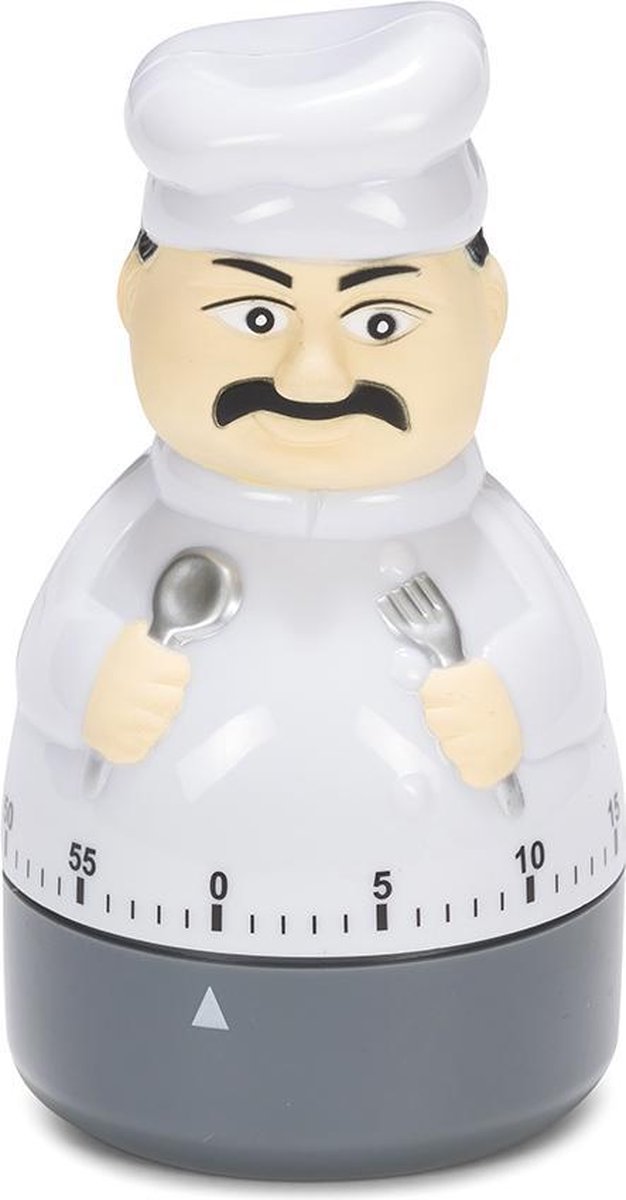Patisse kookwekker multicolor - keuken timer kok kunststof 60 minuten.