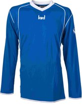 KWD Sportshirt Victoria - Voetbalshirt - Volwassenen - Maat L - Blauw/Wit