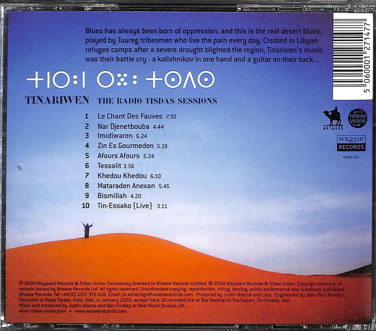 The Radio Tisdas Sessions, Tinariwen | CD (album) | Musique | bol.com