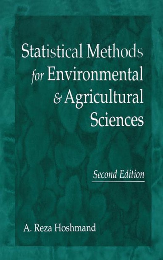 Statistical Methods for Environmental and Agricultural Scien ... - cover