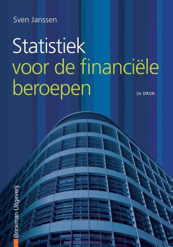 Statistiek voor de financiele beroepen - Sven Janssen | 