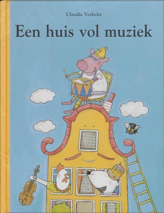 Cover van het boek 'Een huis vol muziek' van Claudia Verhelst
