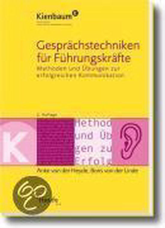 Gesprächstechniken für Führungskräfte - cover